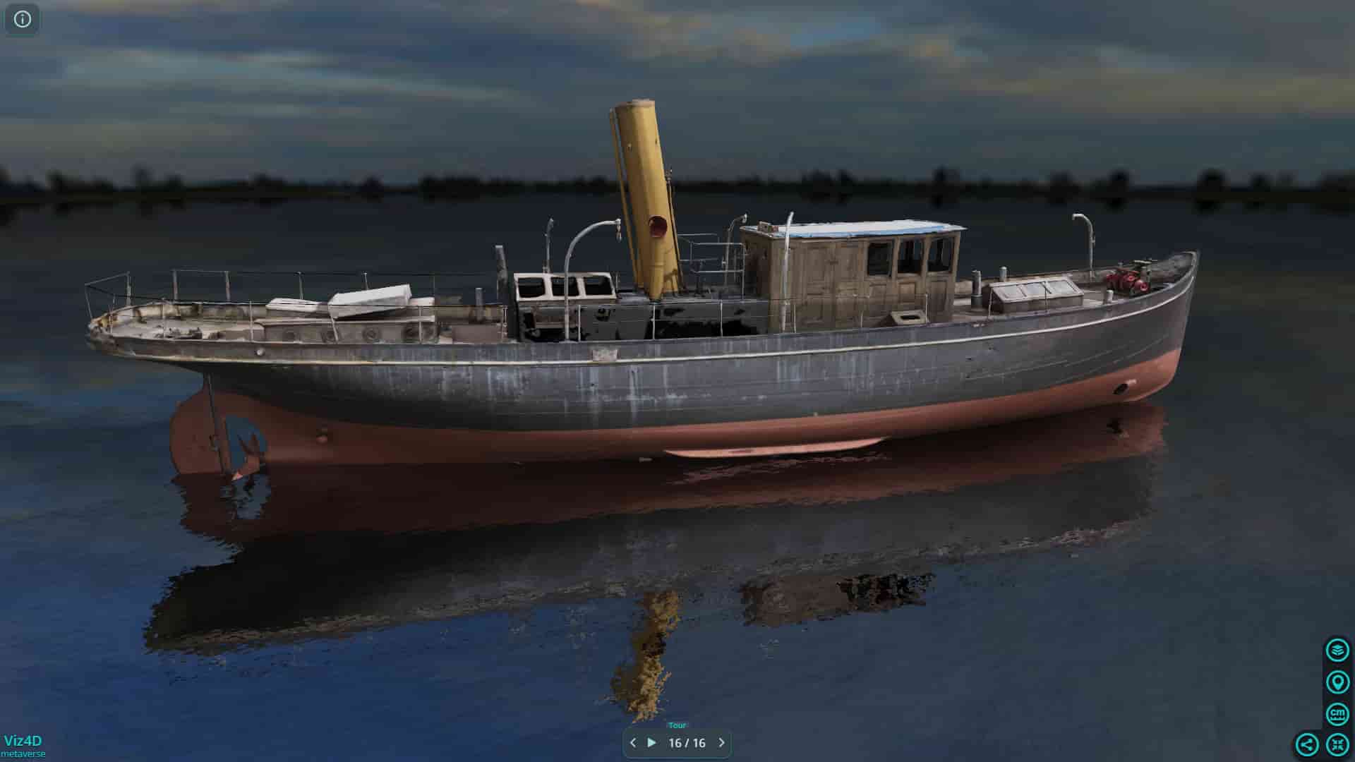 Du thuyền hơi nước đầu tiên trên thế giới - Bảo tàng Hàng hải Scotland
