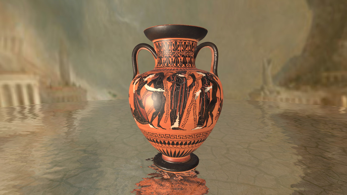 Neck Amphora (515-510 BC)